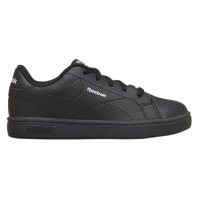 Reebok Court Clean Sneakers voor kinderen, Zwart Zwart Grijs 1, 27 EU Reebok Court Clean Sneakers voor kinderen, Zwart Zwart Grijs 1, 27 EU