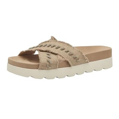 Tamaris 1-27413-44 slippers voor dames, beige, 40 EU Tamaris 1-27413-44 slippers voor dames, beige, 40 EU