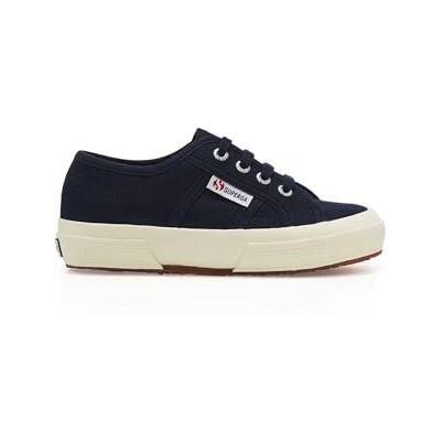 Superga Unisex kinderen 2750 JCOT Classic Low-Top, Blauw 933, 27 EU Superga Unisex kinderen 2750 JCOT Classic Low-Top, Blauw 933, 27 EU