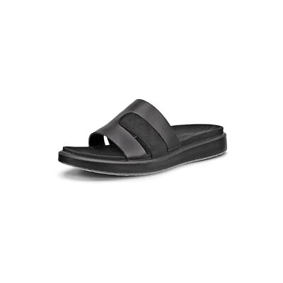 ECCO Flowt Oasis Slide sandaal voor dames, Zwart/Zwart, 37/37.5 EU ECCO Flowt Oasis Slide sandaal voor dames, Zwart/Zwart, 37/37.5 EU