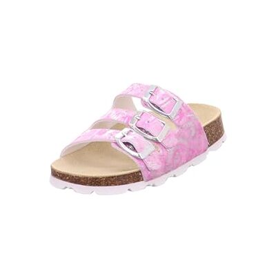 Superfit Fussbettpantoffel Pantoffels Meisjes, Zachtroze (Rose/Silver 5540), 24 EU Superfit Fussbettpantoffel Pantoffels Meisjes, Zachtroze (Rose/Silver 5540), 24 EU