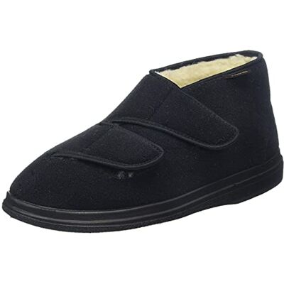 Fischer Markenschuh Fischer Comfortabele neopreen platte pantoffels voor volwassenen, uniseks, Zwart Zwart Zwart 222, 47 EU XX-Weit Fischer Markenschuh Fischer Comfortabele neopreen platte pantoffels voor volwassenen, uniseks, Zwart Zwart Zwart 222, 47 EU XX-Weit