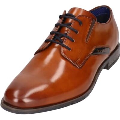 bugatti Heren -312-afy04-veters, cognac, veterschoenen, bruin, 8 UK, Bruin, 42 EU bugatti Heren -312-afy04-veters, cognac, veterschoenen, bruin, 8 UK, Bruin, 42 EU