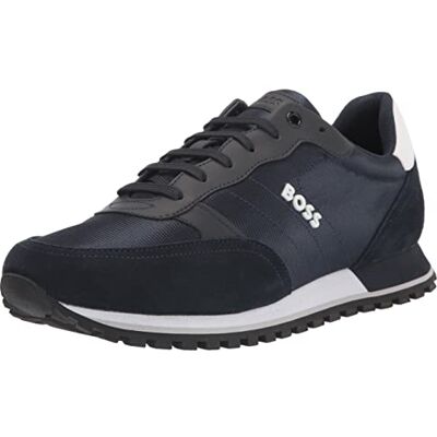 Boss Parkour Runn Sneakers voor heren, Sky Captain Navy, 41 EU Boss Parkour Runn Sneakers voor heren, Sky Captain Navy, 41 EU