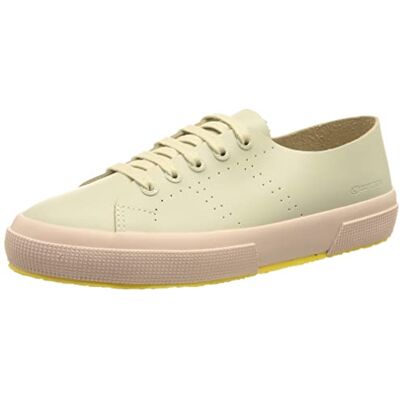 Superga Unisex 2750 Morphing Mule lederen Oxford-schoen, Ecru F Pink Skin, 37 EU Superga Unisex 2750 Morphing Mule lederen Oxford-schoen, Ecru F Pink Skin, 37 EU
