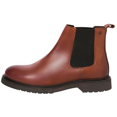 JACK & JONES heren Jfwvauxhall Leather Chelsea Boot SnLaarzen JACK & JONES heren Jfwvauxhall Leather Chelsea Boot SnLaarzen