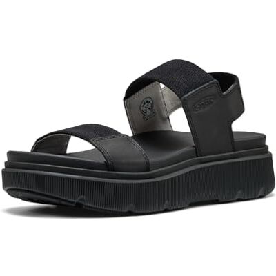 KEEN Dames Elle Mila Backstrap sandalen, zwart/zwart, maat 36 EU, Zwart, 41 EU KEEN Dames Elle Mila Backstrap sandalen, zwart/zwart, maat 36 EU, Zwart, 41 EU