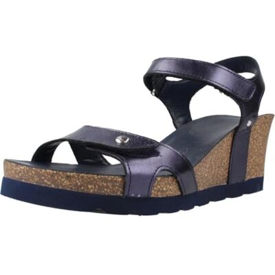 Panama Jack Dames Julia Shine Wedge Sandaal, Marino B5, 38 EU, Marino B5, 38 EU Panama Jack Dames Julia Shine Wedge Sandaal, Marino B5, 38 EU, Marino B5, 38 EU