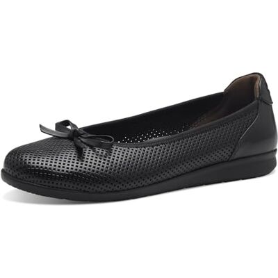 Tamaris Ballerina's voor dames, 8-82104-42, zwart, 38 EU breed, zwart, 38 EU Breed Tamaris Ballerina's voor dames, 8-82104-42, zwart, 38 EU breed, zwart, 38 EU Breed