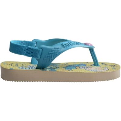 Havaianas Baby Peppa Pig 0-24 Teenslippers voor kinderen, uniseks, Beige, 20 EU Havaianas Baby Peppa Pig 0-24 Teenslippers voor kinderen, uniseks, Beige, 20 EU