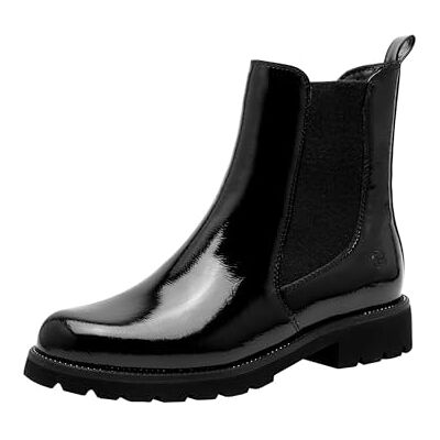 Tamaris Dames 1-25483-45 Chelsea-laarzen, Black Patent, 36 EU, zwart (patent), 36 EU Tamaris Dames 1-25483-45 Chelsea-laarzen, Black Patent, 36 EU, zwart (patent), 36 EU