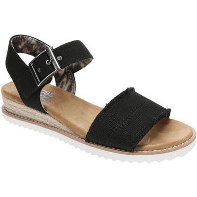 Skechers Desert Kiss Adobe Princess sandaal voor dames, Zwart, 37.5 EU Skechers Desert Kiss Adobe Princess sandaal voor dames, Zwart, 37.5 EU