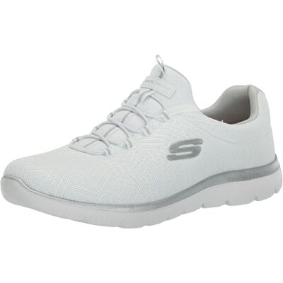 Skechers Summits Sneakers - Wit/Zilver - Sneakers Skechers Summits Sneakers - Wit/Zilver - Sneakers