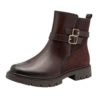 Tamaris Dames 8-85407-45 enkellaarsjes, mokka, 39 EU Tamaris Dames 8-85407-45 enkellaarsjes, mokka, 39 EU