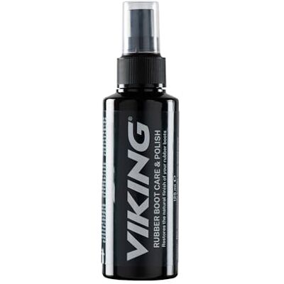 Viking Unisex rubberlaarzen onderhoudsspray enkelpack schoencrème verzorgingsproducten, zwart, 125,00 ml EU Viking Unisex rubberlaarzen onderhoudsspray enkelpack schoencrème verzorgingsproducten, zwart, 125,00 ml EU