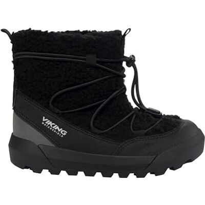 Viking Expower Flake Warm Wp Sl Equestrian Boot voor meisjes, zwart, 26 EU Viking Expower Flake Warm Wp Sl Equestrian Boot voor meisjes, zwart, 26 EU