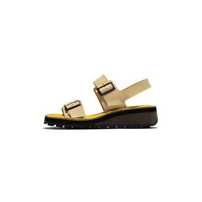 Fly London Dames HAVI556FLY Sandaal, Panna/Geel, 3 UK, Panna Geel, 36 EU Fly London Dames HAVI556FLY Sandaal, Panna/Geel, 3 UK, Panna Geel, 36 EU