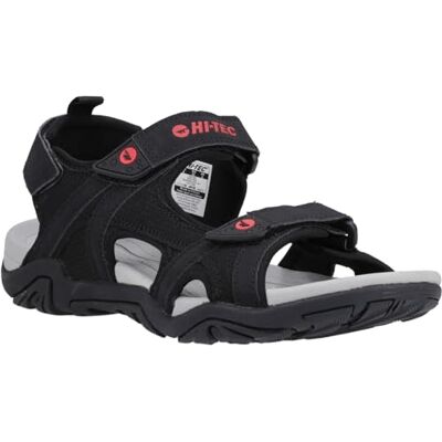 HI-TEC Crater Heren Wandelen Sandalen, Zwart, 44 EU HI-TEC Crater Heren Wandelen Sandalen, Zwart, 44 EU