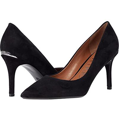 Calvin Dames Gayle Pomp, Zwart Suede, 35.5 EU Calvin Dames Gayle Pomp, Zwart Suede, 35.5 EU