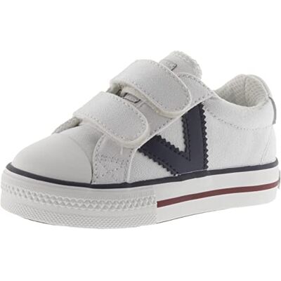 victoria Tribu Unisex Canvas Low Tennis & Contrast Logo & Straps 1065163 for Kids Canvas en logo in contrasterende kleur en plakstrips voor kinderen, uniseks victoria Tribu Unisex Canvas Low Tennis & Contrast Logo & Straps 1065163 for Kids Canvas en logo in contrasterende kleur en plakstrips voor kinderen, uniseks