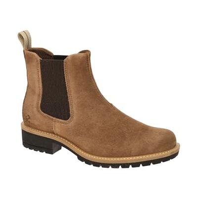 ECCO Elaina Chelsea Boot voor dames, camel, 37 EU ECCO Elaina Chelsea Boot voor dames, camel, 37 EU