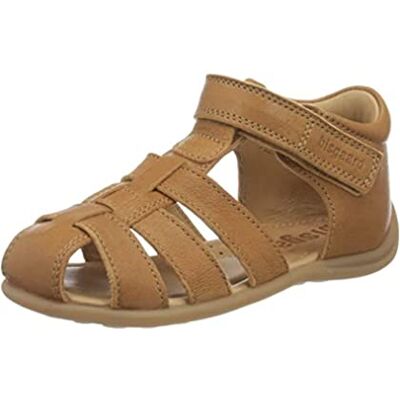 Bisgaard Carly Uniseks-baby Sandaal Flatform, tan, 22 EU Bisgaard Carly Uniseks-baby Sandaal Flatform, tan, 22 EU