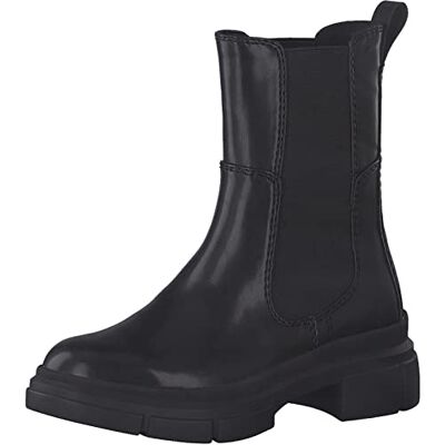 Tamaris Dames 1-1-25478-29 enkellaarsjes, zwart, 41 EU Tamaris Dames 1-1-25478-29 enkellaarsjes, zwart, 41 EU