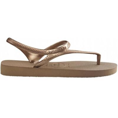 Havaianas Flash Urban Sandalen/Open Schoenen Dames Roze/Goud Platte Sandalen Shoes Havaianas Flash Urban Sandalen/Open Schoenen Dames Roze/Goud Platte Sandalen Shoes