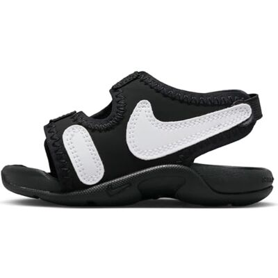 NIKE Sunray Adjust 6 sneakers voor jongens, Zwart Wit, 37.5 EU NIKE Sunray Adjust 6 sneakers voor jongens, Zwart Wit, 37.5 EU