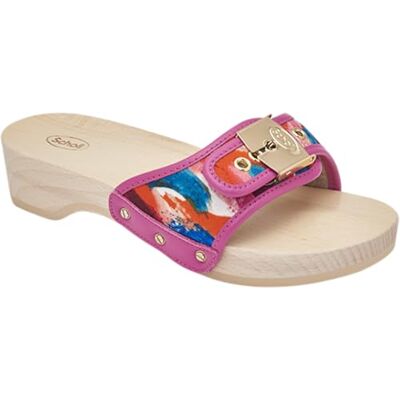 Scholl PESCURA hak sandalen voor dames, 37 EU, Meerkleurig, 37 EU Scholl PESCURA hak sandalen voor dames, 37 EU, Meerkleurig, 37 EU
