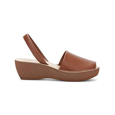 Kenneth Cole REACTION Women's FINE Glass Wedge Sandal, Luggage, 9 M US Kenneth Cole REACTION Women's FINE Glass Wedge Sandal, Luggage, 9 M US