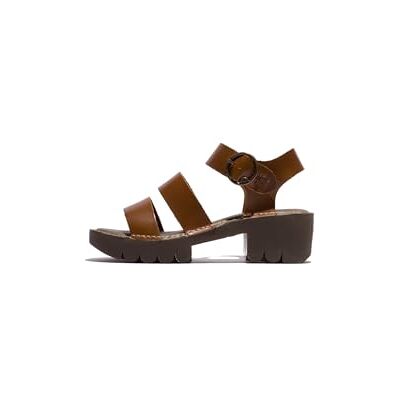 Fly London Dames EGLY520FLY Sandaal, Camel, 43 EU, camel, 9 UK Fly London Dames EGLY520FLY Sandaal, Camel, 43 EU, camel, 9 UK