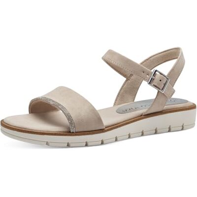 MARCO TOZZI Wedge Sandal by Guido Maria Kretschmer 2-28604-42 dames, Dune, 38 EU MARCO TOZZI Wedge Sandal by Guido Maria Kretschmer 2-28604-42 dames, Dune, 38 EU