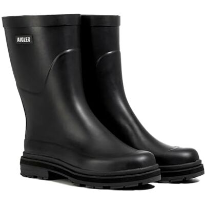 Aigle Mid Rain M, regenlaarzen voor heren, zwart, 40 EU Aigle Mid Rain M, regenlaarzen voor heren, zwart, 40 EU