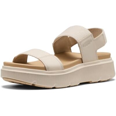 KEEN Dames Elle Mila Backstrap Sandalen, Birch/Birch, 4.5 UK, Berk, 37.5 EU KEEN Dames Elle Mila Backstrap Sandalen, Birch/Birch, 4.5 UK, Berk, 37.5 EU