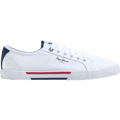 Pepe Jeans Basic Schoenen Brady wit Pepe Jeans Basic Schoenen Brady wit