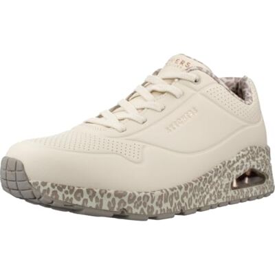 Skechers dames Uno Safari TimeSneaker Skechers dames Uno Safari TimeSneaker