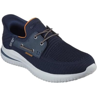 Skechers Delson 3.0-Roth 210606 Herenschoen, laag profiel, elasrisch vetersluiting, instapper, 8.5 Wide Skechers Delson 3.0-Roth 210606 Herenschoen, laag profiel, elasrisch vetersluiting, instapper, 8.5 Wide