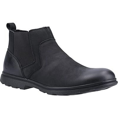 Hush Puppies Heren Tyrone Chelsea Boot, Zwart, 44 EU Hush Puppies Heren Tyrone Chelsea Boot, Zwart, 44 EU
