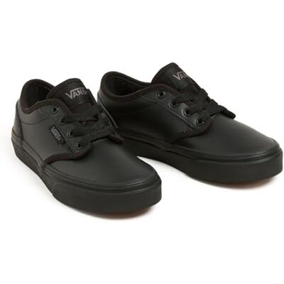 Vans Atwood uniseks-kind Sneaker Laag-Top, BLACK/BLACK, 34 EU Vans Atwood uniseks-kind Sneaker Laag-Top, BLACK/BLACK, 34 EU