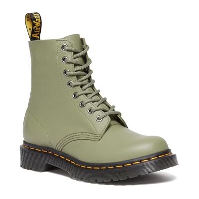 Dr. Martens 1460 Milled Sneaker voor dames, Groen, 6.5 UK Dr. Martens 1460 Milled Sneaker voor dames, Groen, 6.5 UK