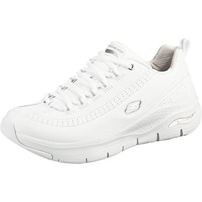 Skechers 149146_wsl Witte Synthetische Dames Sneakers - Sneakers Skechers 149146_wsl Witte Synthetische Dames Sneakers - Sneakers