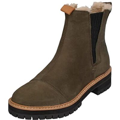 TOMS Dakota Boot_Waterbestendige dameslaarzen, Olijf, 41 EU TOMS Dakota Boot_Waterbestendige dameslaarzen, Olijf, 41 EU