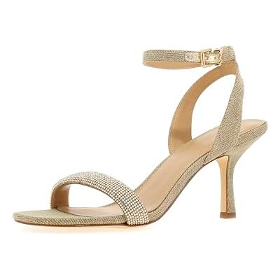 Michael Kors Carrie damessandalen, 39,5 EU, Pale Gold, 39.5 EU Michael Kors Carrie damessandalen, 39,5 EU, Pale Gold, 39.5 EU