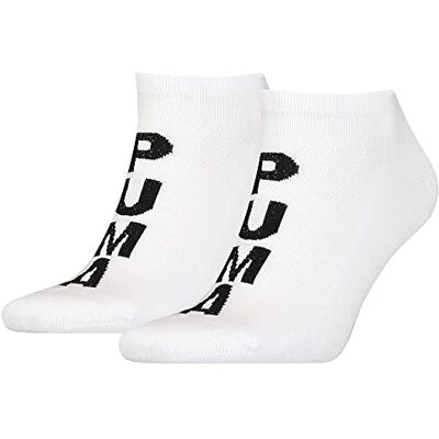 PUMA Logo Sneakers voor heren, Wit, 43 EU PUMA Logo Sneakers voor heren, Wit, 43 EU