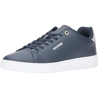 Tommy Hilfiger Heren Court Cup LTH Perf Detail Sneaker, woestijn hemel, 40 EU Tommy Hilfiger Heren Court Cup LTH Perf Detail Sneaker, woestijn hemel, 40 EU