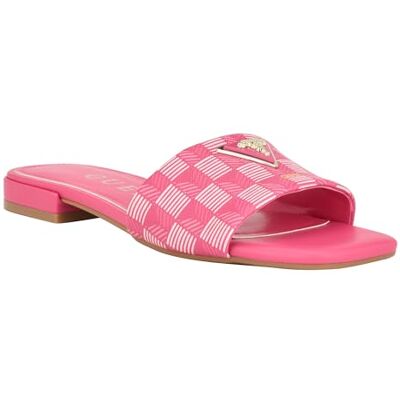 GUESS dames GetemdPlatte sandaal GUESS dames GetemdPlatte sandaal