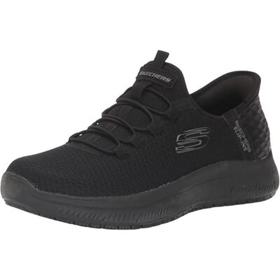 Skechers Women's Summits SR 108144 Food Service Shoe, BBK, 7 Skechers Women's Summits SR 108144 Food Service Shoe, BBK, 7