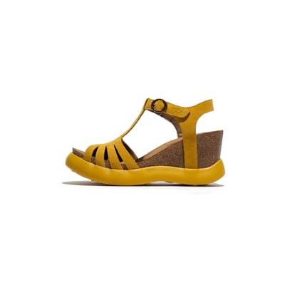 Fly London Dames GAIT959FLY Sandaal, Geel, 6 UK, Geel, 36 EU Fly London Dames GAIT959FLY Sandaal, Geel, 6 UK, Geel, 36 EU