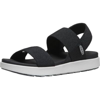 KEEN Women's Elle Backstrap Casual Platform Open Toe Wedge Sandal, Zwart, 43 EU KEEN Women's Elle Backstrap Casual Platform Open Toe Wedge Sandal, Zwart, 43 EU